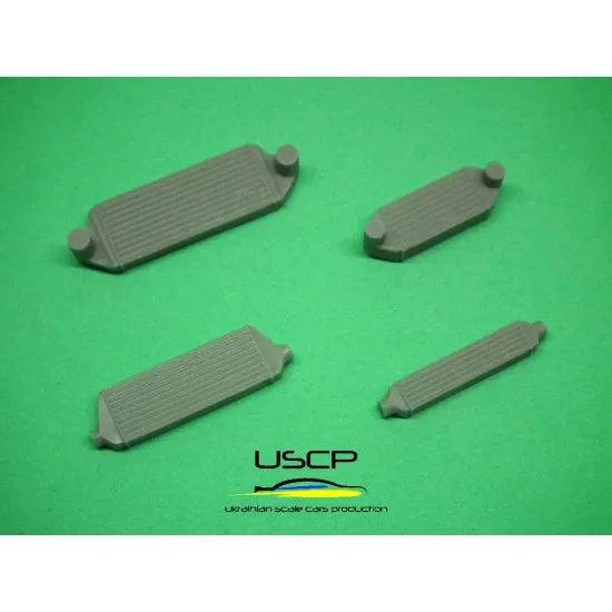 Uscp 24a027 1/24 Intercoolers Set Resn Kit Accessories For Diorama