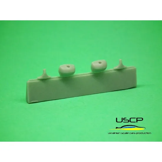 Uscp 24a032 1/24 Jaguar Xj-s Early Type Mirrors Resin Kit Upgrade Accessories