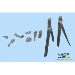Uscp 24a068 1/24 Mini Mpi Interior Detail-up Set A Set Resin Kit Upgrade Kit