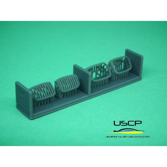 Uscp 24a077 1/24 Bmw E46 Front Grill Early Type Resin Kit Upgrade Kit