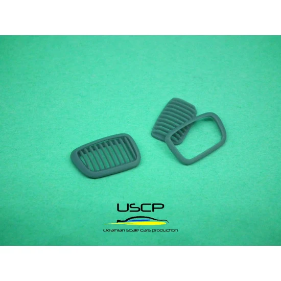 Uscp 24a077 1/24 Bmw E46 Front Grill Early Type Resin Kit Upgrade Kit
