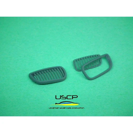 Uscp 24a078 1/24 Bmw E46 Front Grill Late Type Resin Kit Upgrade Kit