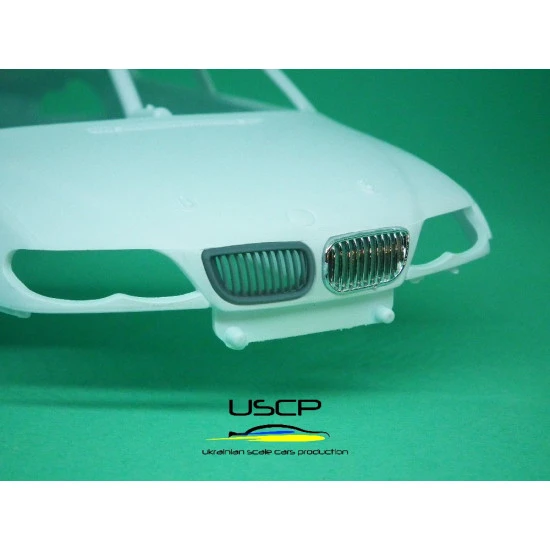 Uscp 24a078 1/24 Bmw E46 Front Grill Late Type Resin Kit Upgrade Kit