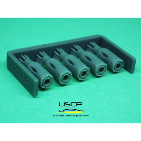 Uscp 24a083 1/24 250 Gto Exhaust Pipes Set Resin Kit Upgrade Kit