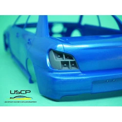 Uscp 24a085 1/24 Subaru Impreza 00-02 Taillights Buckets Resin Kit Upgrade Kit