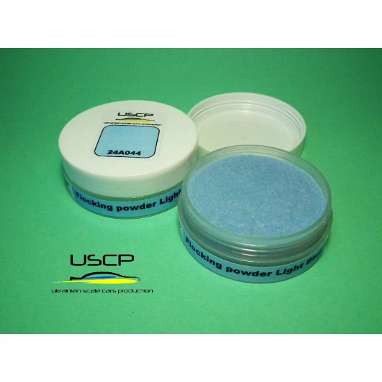 Uscp 24a044 Hi-quality Flocking Powder Light Blue 30ml