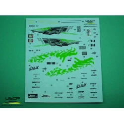 Uscp 24a059 1/24 Decal For Toyota Supra F/F