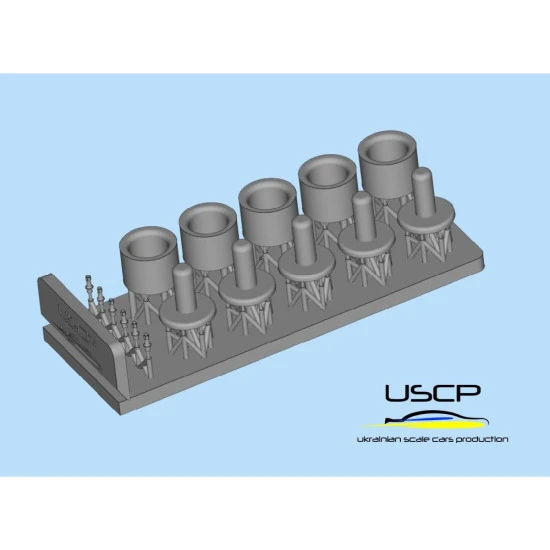 Uscp 24p142 1/24 13 Inch Rover Mini Sport Pack Resin Kit Upgrade Accessories