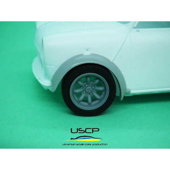 Uscp 24p143 1/24 13 Inch Jbw Superlight 8 Spoke Resin Kit Upgrade Accessories