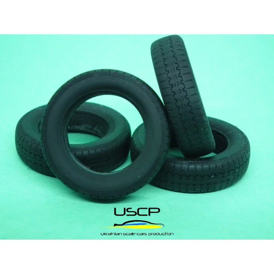 Uscp 24p172 1/24 15 Inch Aston Martin Db5 Wire Wheels For Revell Resin Kit