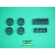 Uscp 24p176 1/24 15 Inch Italian Wire Wheels For 250 Gto Resin Kit Uscp 24p176 1/24 15 Inch Italian Wire Wheels For 250 Gto Resin Kit