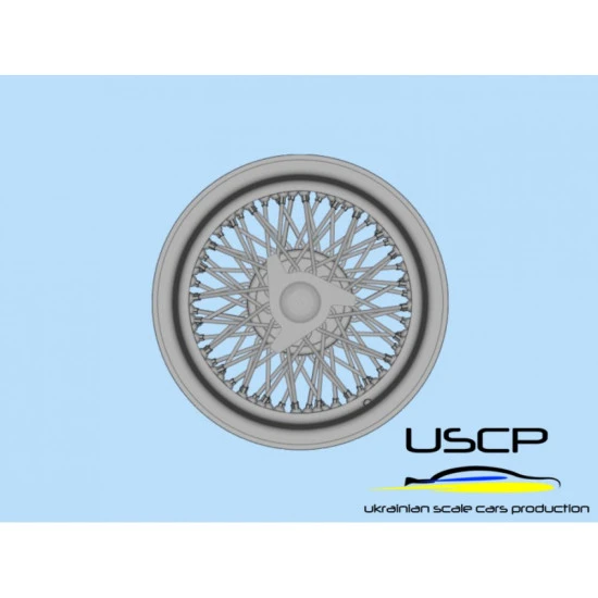 Uscp 24p176 1/24 15 Inch Italian Wire Wheels For 250 Gto Resin Kit Uscp 24p176 1/24 15 Inch Italian Wire Wheels For 250 Gto Resin Kit
