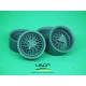 Uscp 24p176 1/24 15 Inch Italian Wire Wheels For 250 Gto Resin Kit Uscp 24p176 1/24 15 Inch Italian Wire Wheels For 250 Gto Resin Kit