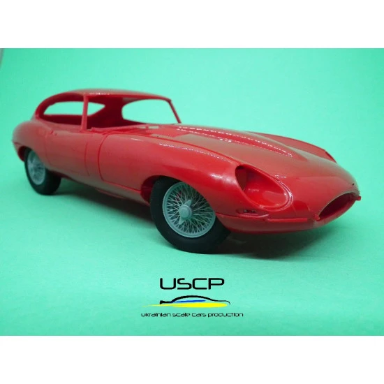 Uscp 24p171 1/24 15 Inch Jaguar E-type Wire Wheels For Revell Resin Kit