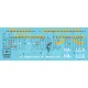 Had Models 144039 1/144 Decal For Tu-154 M Pannon Airlines Decal Sheet / Matrica