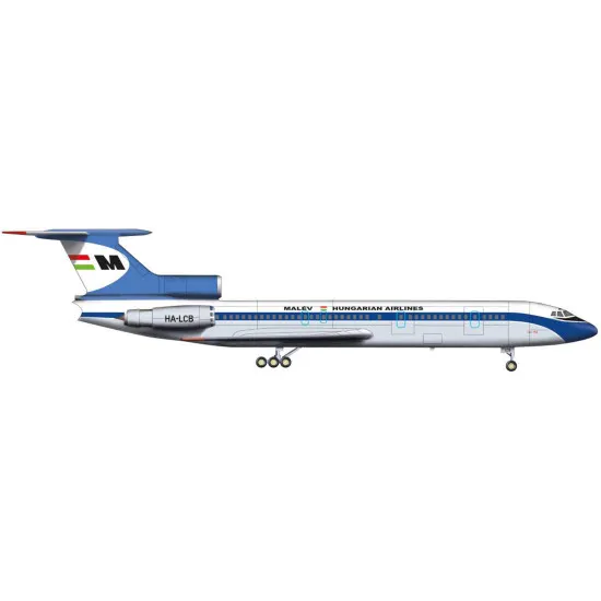 Had Models 144040 1/144 Decal For Tu-154 B/B-2 Malev Accessories Kit