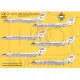 Had Models 144052 1/144 Tu-134 - Tu-134a Government Planes Decal Sheet / Kormanygepek Matric