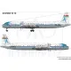 Had Models 144053 1/144 Decal For Il-18 Retro 60s Years Malev