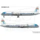 Had Models 144053 1/144 Decal For Il-18 Retro 60s Years Malev