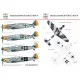Had Models 72086 1/72 Decal For Messerschmitt Bf 109 G-10