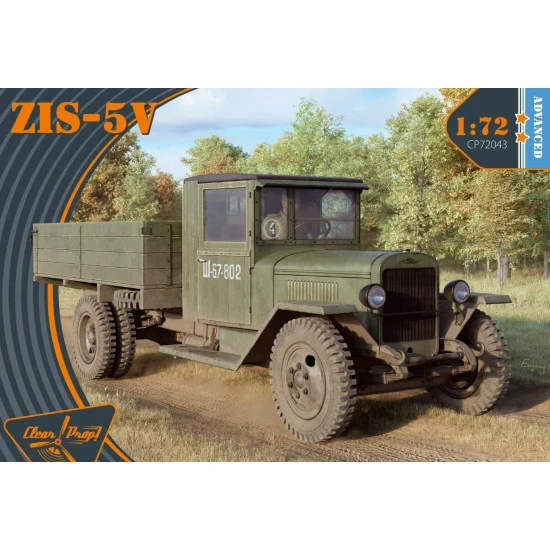 Clear Prop 72043 1/72 Zis 5v Plastic Model Kit