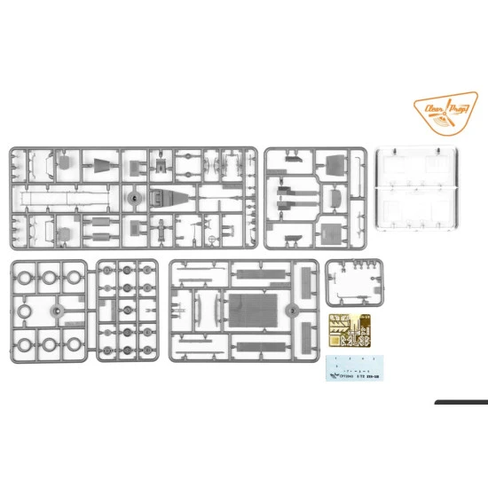 Clear Prop 72043 1/72 Zis 5v Plastic Model Kit