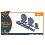 Clear Prop 35002 1/35 Ch 54a Tarhe Wheelset Accessories For Icm Kits