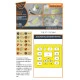 Clear Prop 72103 1/72 Zis5.5v.6.bz35.39 Painting Mask On Yellow Kabuki Paper For Cp Kits