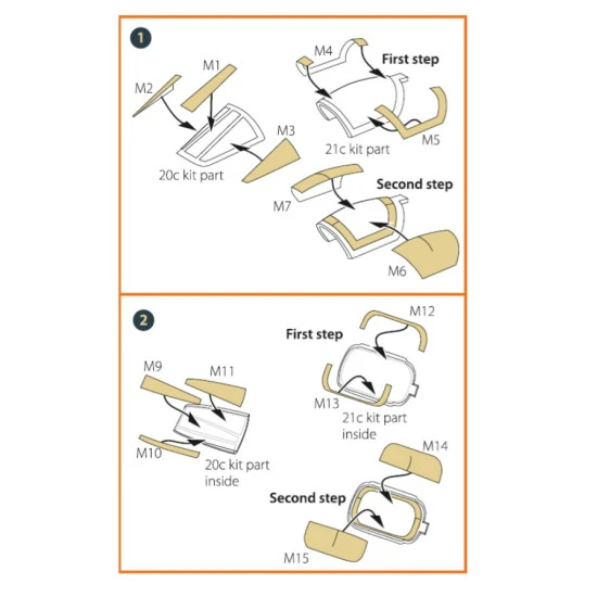 Clear Prop 72109 1/72 Jaguar A Gr.1 Gr.3 Painting Mask On Yellow Kabuki Paper For Italeri Revell Tamiya Kits