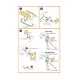 Clear Prop 72110 1/72 F84e G Thunderjet Painting Mask On Yellow Kabuki Paper For Italeri Academy Kits