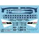 Had Models 72136 1/72 Decal For Tu-134a Malev Accessories Kit