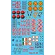 Had Models 72143 1/72 Decal For Mig-21mf Accessories Kit