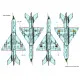 Had Models 72143 1/72 Decal For Mig-21mf Accessories Kit