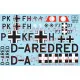 Had Models 72147 1/72 Decal For Dornier Do -217 Do-215b/Do-17s Accessories Kit