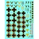 Had Models 72149 1/72 Decal For Me Bf 109 E1/3/4 Kieki Grace Fortuna Motti