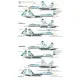 Had Models 72160 1/72 Decal For Su-27 Flanker B Accessories Kit