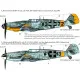 Had Models 72177 1/72 Decal For Messerschmitt Bf 109 G-14 / G-6 Trop Hun V3 72 W-1 13