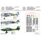 Had Models 72187 1/72 Decal For E Bf 109 G-6 Ju-87 D-5 Fw 190 F-8