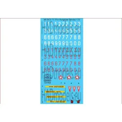 Had Models 72193 1/72 Decal For Mi-24v In Hungarian Service Accessories Kit
