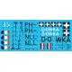 Had Models 72210 1/72 Decal For Siebel Si 240 Accessories Kit