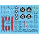 Had Models 72217 1/72 Decal For F-14a Black Aces Uss Nimitz Accessories Kit