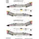 Had Models 72223 1/72 Decal For F-4j Phantom Ii Be-devilers Uss Nimitz 70s