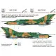 Had Models 72234 1/72 Decal For Mig-21 Mf 9309 Dongo Squadron With Star National Insignias