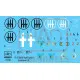 Had Models 72238 1/72 Decal For Cr-42 Italian Night Figthers Accessories Kit