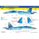 Had Models 72259 1/72 Decal For Ukrainian Su-27 P1m Flanker B Digital Camouflage