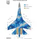 Had Models 72260 1/72 Decal For Su-27 Ub Ukrainian Digital Camouflage