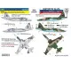 Had Models 72263 1/72 Decal War Losses Ukrainian And Russian Destroyed Su-25s