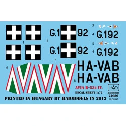 Had Models 48043 1/48 Decal For Mig-3 Accessories For Aircraft