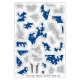 Foxbot Fm72-019 1/72 Digital Camouflage Masks For Su27 Blue 58 Air Force Ukraine For Model Trumpeter