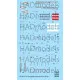 Had Models 48198 1/48 Decal For Mi-24 V In Hungarian Service With New Nato